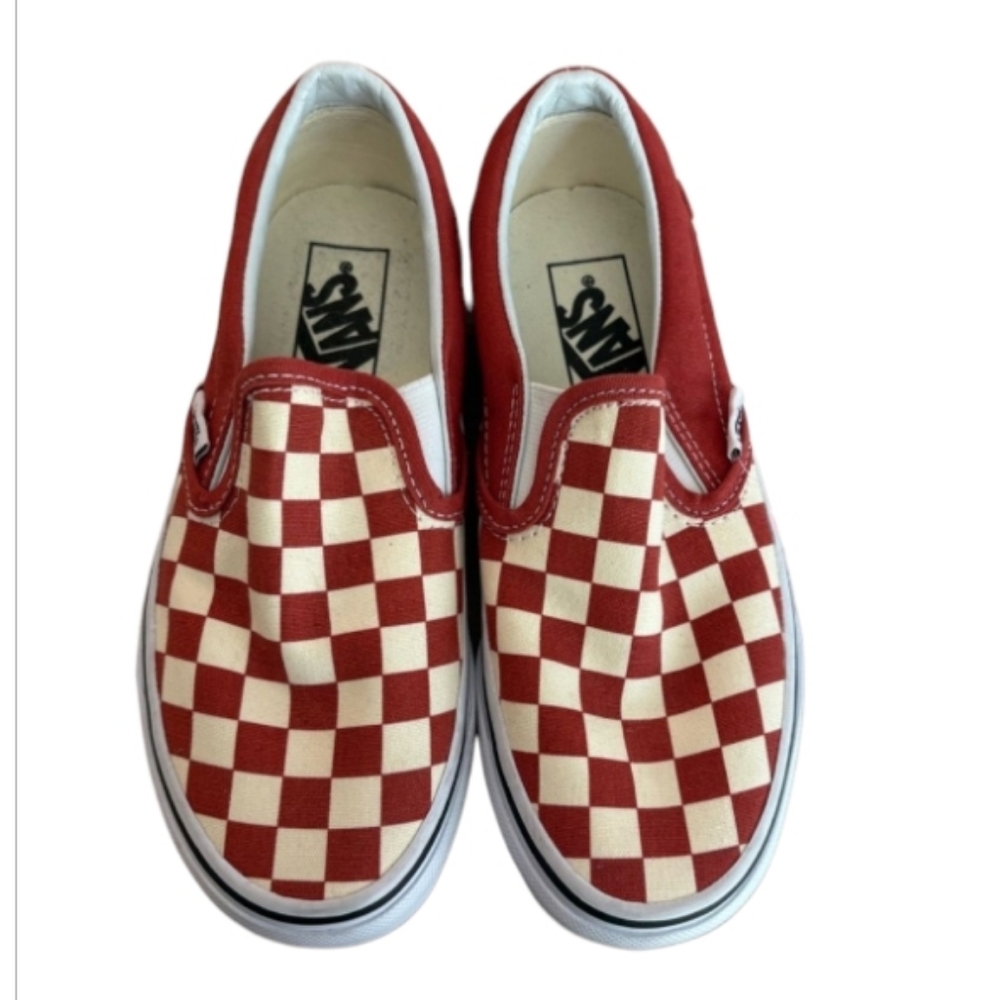 VANS Checkerboard Classic Off The Wall Slip-On Sneakers NWT - Picture 2 of 8